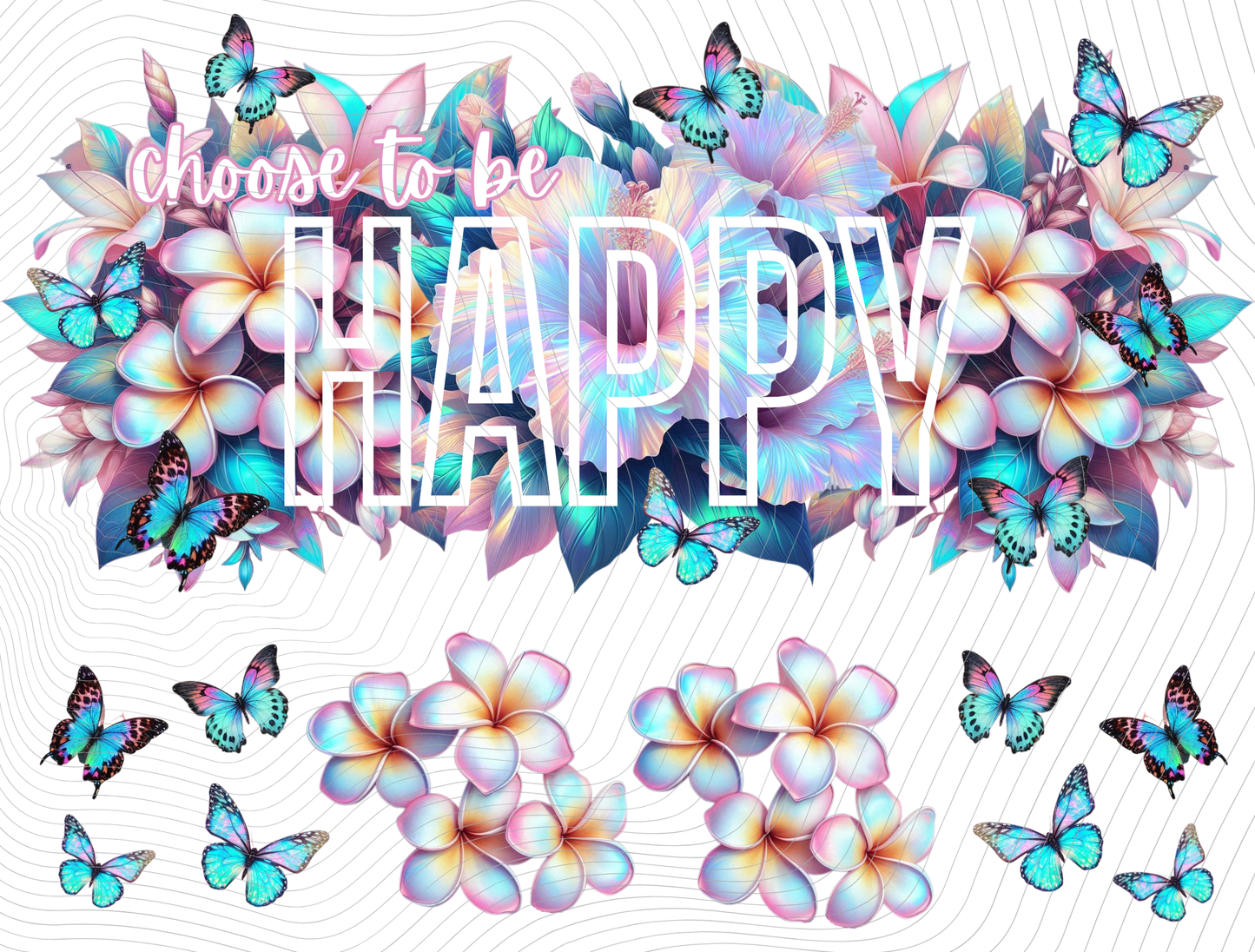 Choose to Be Happy Wrap