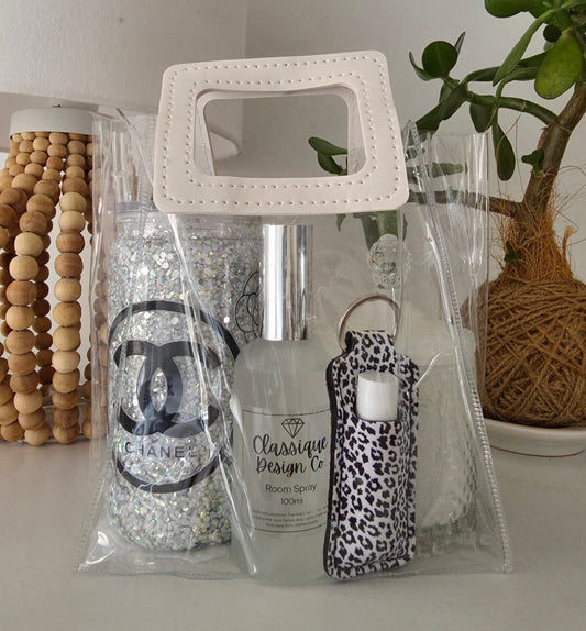 White Designer Inspired Gift Set