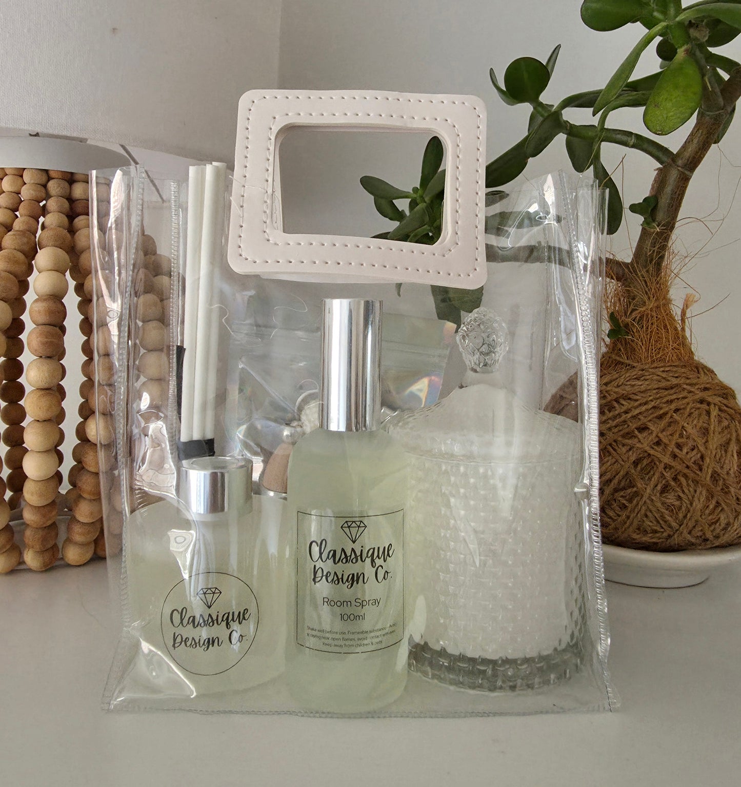 White Fragrance Gift Set - Choose Your Fragrance
