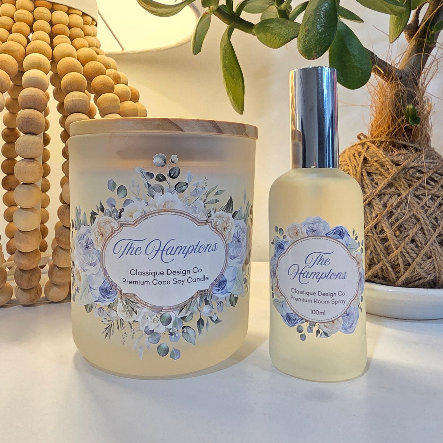 The Hamptons 'Floral' Collection Candle 400ml