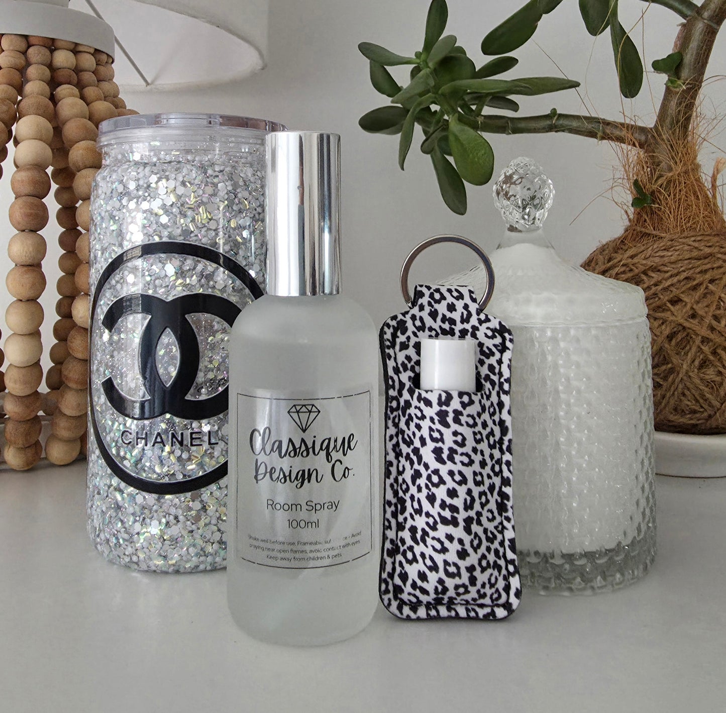 White Designer Inspired Gift Set