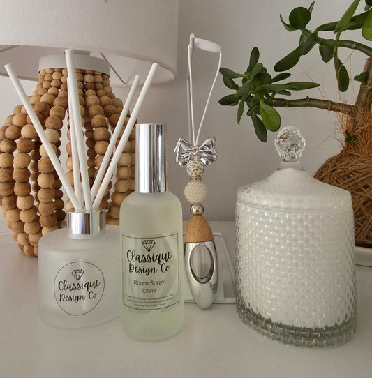 White Fragrance Gift Set - Choose Your Fragrance