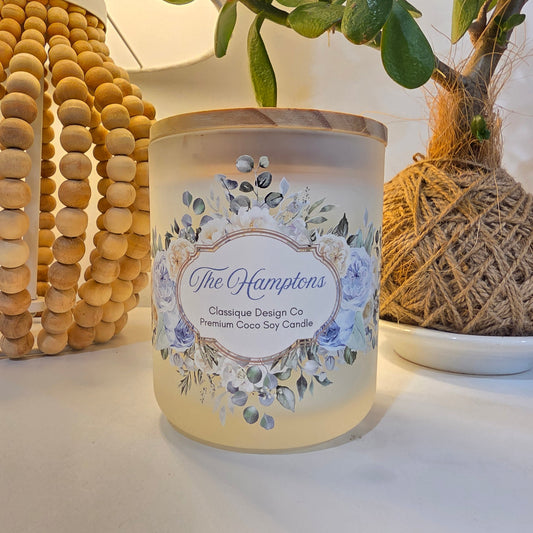 The Hamptons 'Floral' Collection Candle 400ml