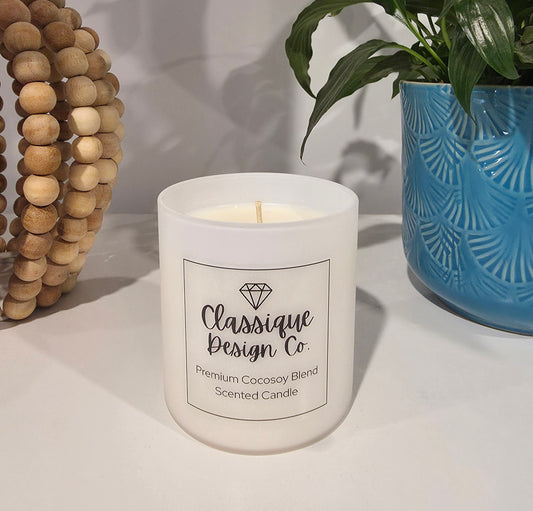Candle 350ml - Frosted White