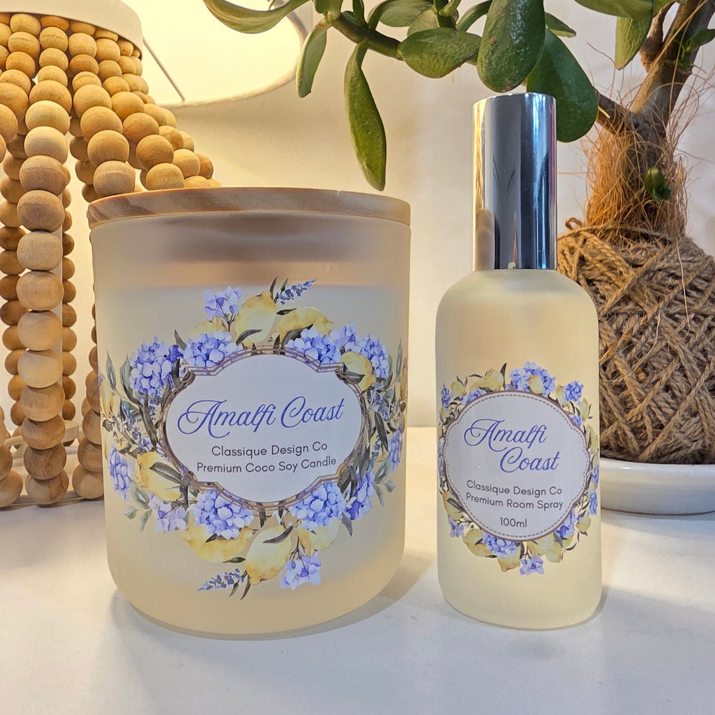 Amalfi Coast 'Floral' Collection Candle 400ml