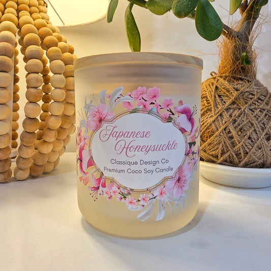 Japanese Honeysuckle 'Floral' Collection Candle 400ml